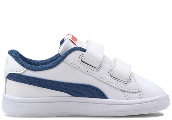 嬰幼兒 Puma Smash V2 白藍 低筒休閒板鞋 Order 嬰幼兒 Puma Smash V2 白藍 低筒休閒板鞋