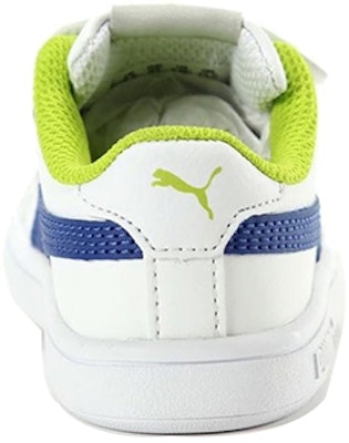(TD) Puma Smash V2 'Putih Biru Hijau' 365174-12 Shop (TD) Puma Smash V2 'Putih Biru Hijau' 365174-12