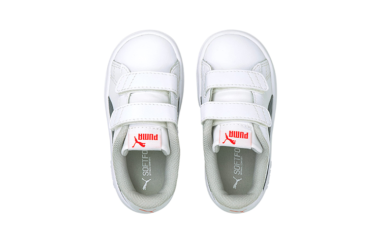 Lookbook (幼童) Puma Smash v2 '白燧石' 365174-25