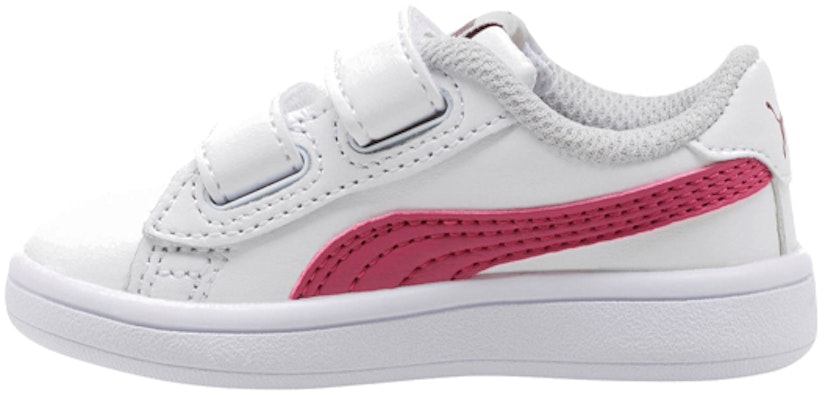 (小童) Puma Smash v2 '白色紫紅霧' 365174-08 Buy (小童) Puma Smash v2 '白色紫紅霧' 365174-08