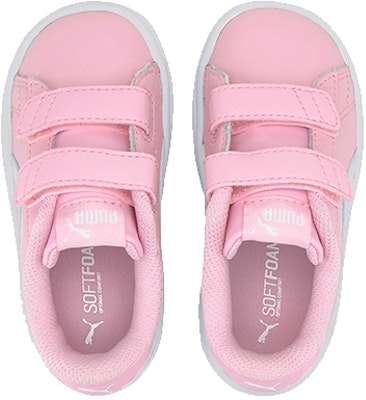 (TD) Puma Smash V2 Zapatillas Casuales Blancas/Rosas 365174-24 Lookbook (TD) Puma Smash V2 Zapatillas Casuales Blancas/Rosas 365174-24