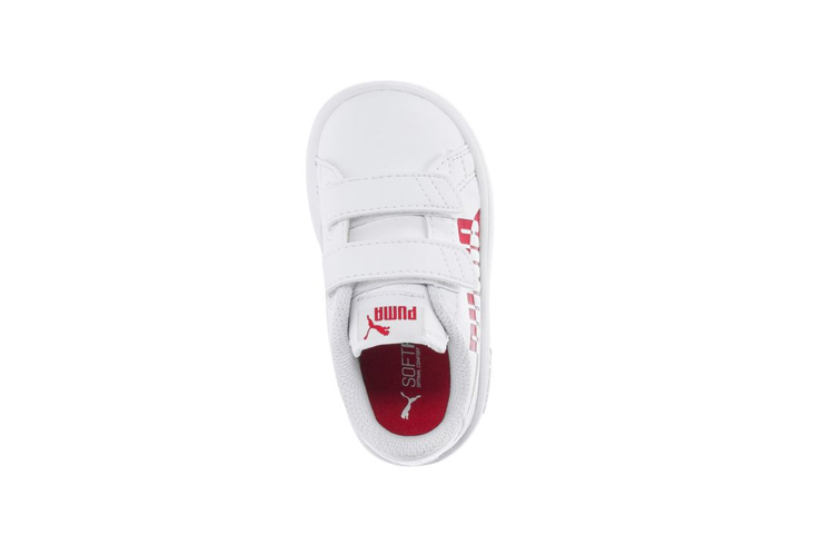 Shop (TD) Puma Smash V2 'Blanco Rojo' 373806-03