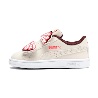 (TD) Puma Smash v2 Butterfly AC Leisure/Board Shoes Creamy/White