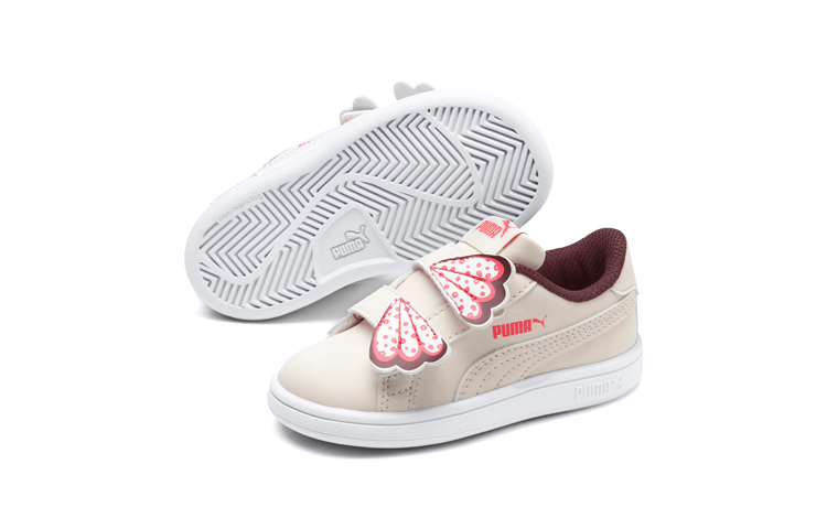 (TD) Puma Smash v2 Butterfly AC Leisure/Board Shoes Creamy/White 圖 3