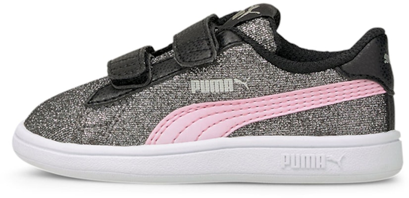 (TD) 푸마 스매쉬 V2 글리츠 글램 '블랙 핑크' (Puma Smash V2 Glitz Glam 'Black Pink') 367380-22 Buy (TD) 푸마 스매쉬 V2 글리츠 글램 '블랙 핑크' (Puma Smash V2 Glitz Glam 'Black Pink') 367380-22