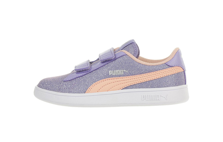 Buy 嬰童 Puma Smash V2 閃耀光芒 淡紫色 休閒鞋
