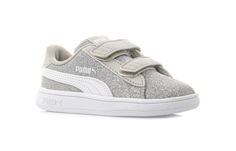 (TD) Puma Smash V2 Glitz Glam Sneakers Silver 圖 3