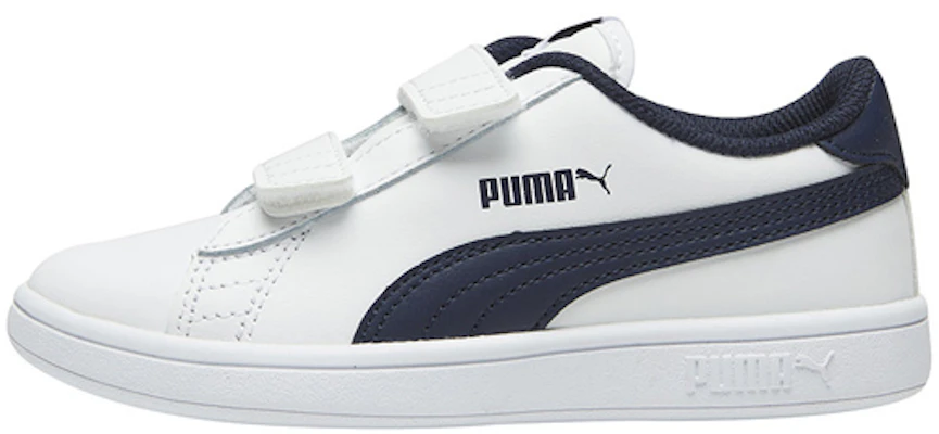 (TD) プーマ スマッシュv2 レザー ベルクロ 白/紺 365174-04 Buy (TD) プーマ スマッシュv2 レザー ベルクロ 白/紺 365174-04