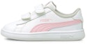 Buy (TD) Puma Smash v2 Kulit Velcro 'Putih Pink Lady' 365174-28