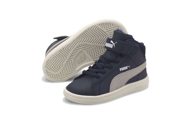 Lookbook (TD) Puma Smash V2 Mid 'Biru Tua' 366899-06