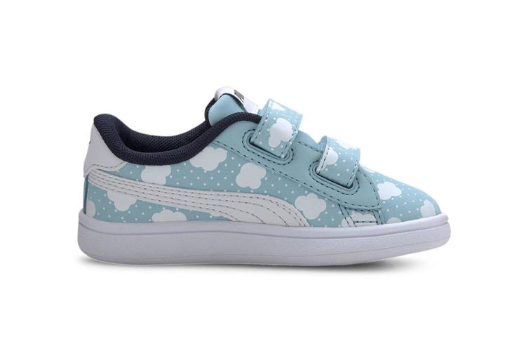 Order (TD) Puma Smash V2 V 'Cloud - Gulf Stream' Lelaki Kasual - Biru Gulf Stream. 371194-02