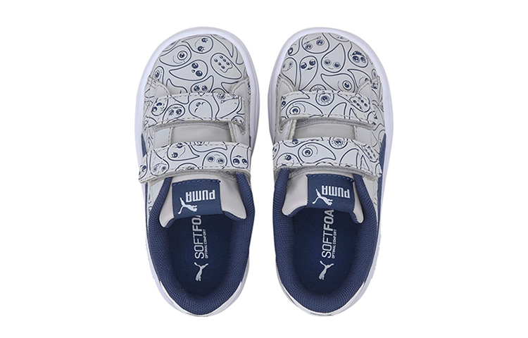 (TD) Puma Smash v2 White-Blue 'Monster Family' 圖 3