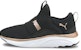(TD) Puma Softride Sophia Slip-On 'Hitam' 195568-01