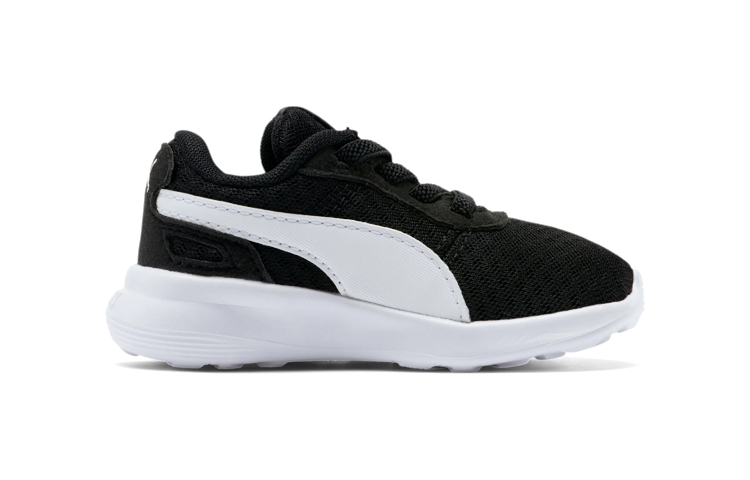 Order 嬰兒 Puma ST Activate 舒適透氣 低筒休閒運動鞋 黑白