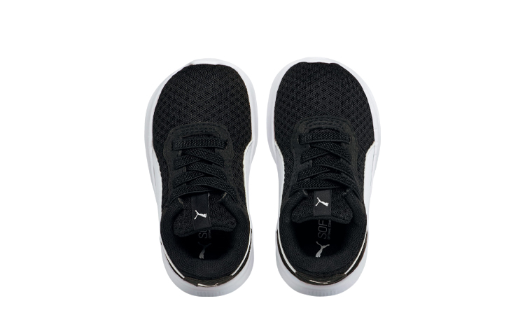 Shop 嬰兒 Puma ST Activate 舒適透氣 低筒休閒運動鞋 黑白