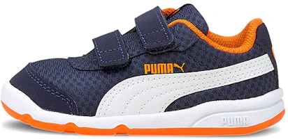 (Toddler) Puma Stepfleex 2 Mesh VE 'Blue White Orange' 192525-17 (Toddler) Puma Stepfleex 2 Mesh VE 'Blue White Orange' 192525-17