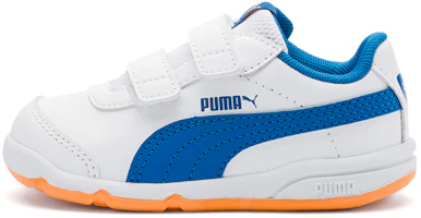 (Toddler) Puma Stepfleex 2 Sl 'White Blue' 190115-16 (Toddler) Puma Stepfleex 2 Sl 'White Blue' 190115-16