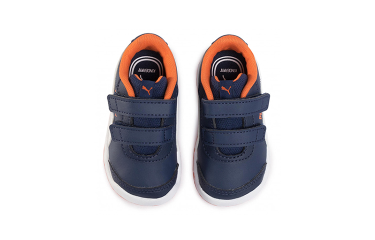 Shop (TD) 푸마 스텝플렉스 2 SL VE '오렌지 화이트 블루' 192523-14