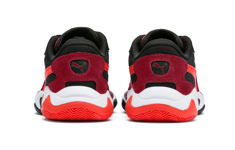 Shop (PS) Zapatillas Puma Storm Ray Negro/Rojo 370657-02