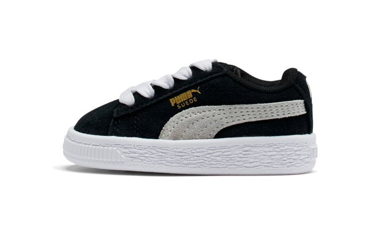 Buy (TD) プーマ スエード 黒白灰 (Puma Suede ブラック/ホワイト/グレー is also acceptable, but longer) 353636-01