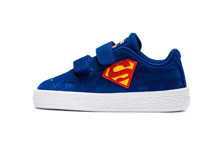 Buy (Toddler) Puma Suede 'Justice League Blue All-Over Print' 366560-02