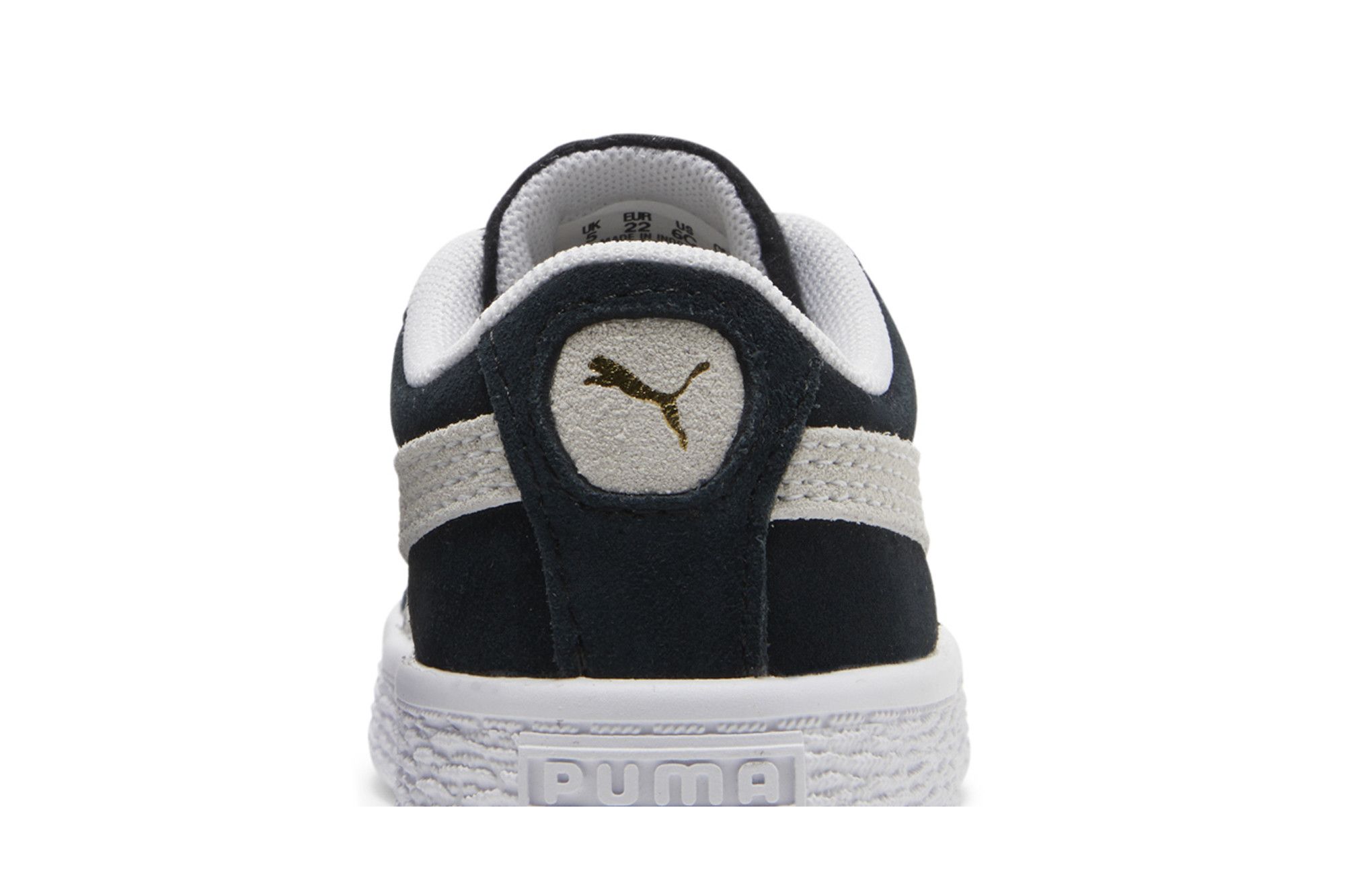 Sizing (TD) プーマ スウェード クラシック21 黒白 380825-01