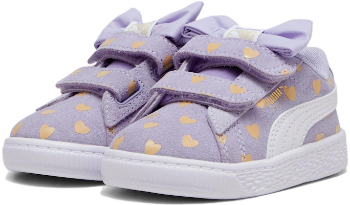 (TD) プーマ スエード クラシック リボン V パープル (Puma Suede Classic Ribbon V Purple) 389615-04 Lookbook (TD) プーマ スエード クラシック リボン V パープル (Puma Suede Classic Ribbon V Purple) 389615-04