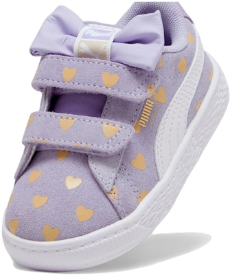 (TD) プーマ スエード クラシック リボン V パープル (Puma Suede Classic Ribbon V Purple) 389615-04 Shop (TD) プーマ スエード クラシック リボン V パープル (Puma Suede Classic Ribbon V Purple) 389615-04