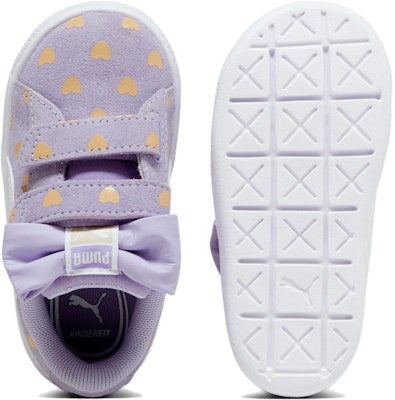 (TD) プーマ スエード クラシック リボン V パープル (Puma Suede Classic Ribbon V Purple) 389615-04 Purchase (TD) プーマ スエード クラシック リボン V パープル (Puma Suede Classic Ribbon V Purple) 389615-04