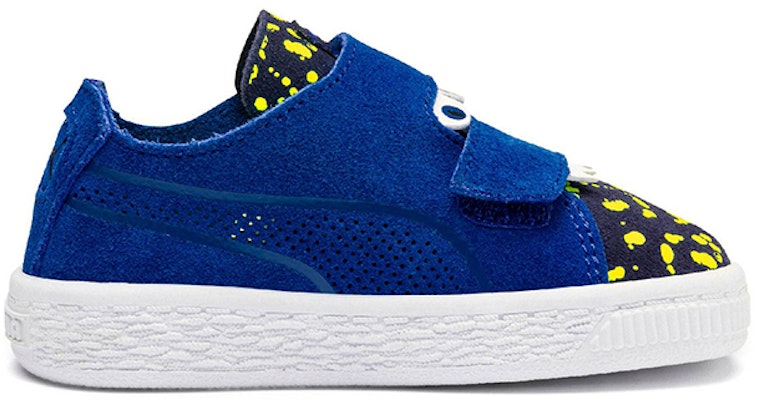 幼童 Puma Suede Deconstr. Mon Ster V 藍黃運動鞋 Order 幼童 Puma Suede Deconstr. Mon Ster V 藍黃運動鞋