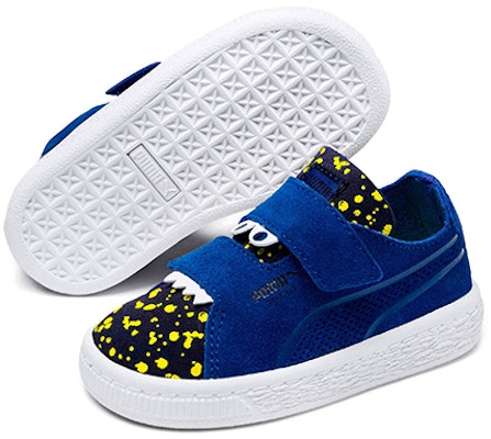 幼童 Puma Suede Deconstr. Mon Ster V 藍黃運動鞋 Lookbook 幼童 Puma Suede Deconstr. Mon Ster V 藍黃運動鞋