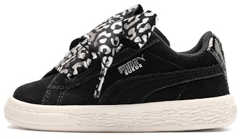(Toddler) Puma Suede Heart AthLuxe 'Black' 366846-01 (Toddler) Puma Suede Heart AthLuxe 'Black' 366846-01