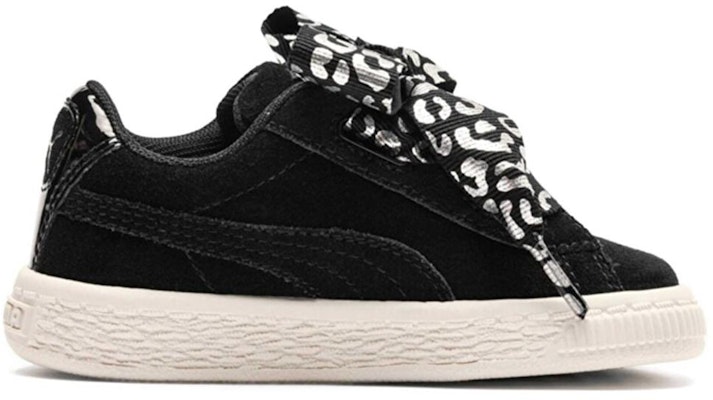 (TD) Puma Suede Heart AthLuxe '黑色' 运动鞋 366846-01 Order (TD) Puma Suede Heart AthLuxe '黑色' 运动鞋 366846-01