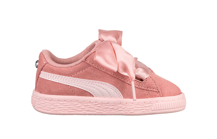 Order 嬰童 Puma Suede Heart Jewel 板鞋 粉