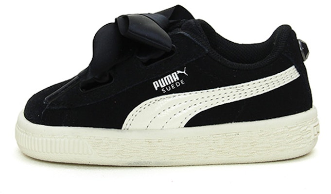 嬰兒 Puma Suede Heart Jewel 黑與白 Buy 嬰兒 Puma Suede Heart Jewel 黑與白