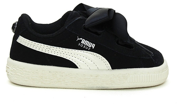 (Toddler) Puma Suede Heart Jewel 'Black White' 365140-03 Order (Toddler) Puma Suede Heart Jewel 'Black White' 365140-03