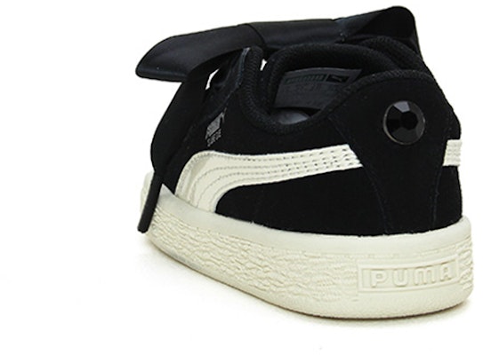 (Toddler) Puma Suede Heart Jewel 'Black White' 365140-03 Shop (Toddler) Puma Suede Heart Jewel 'Black White' 365140-03