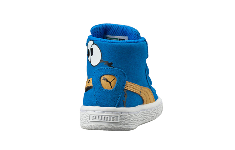 Shop (TD) Puma Suede Mid Sesame 'Azul Blanco Amarillo' 361678-01