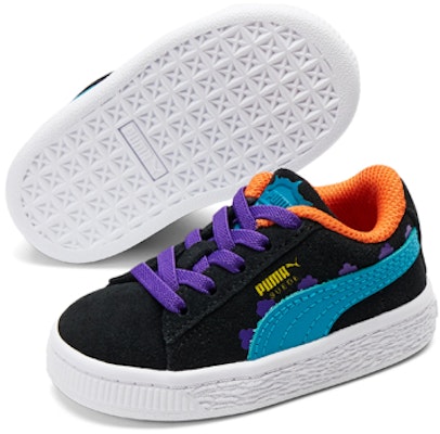 嬰童 Rugrats X Puma Suede 黑 休閒板鞋 Lookbook 嬰童 Rugrats X Puma Suede 黑 休閒板鞋