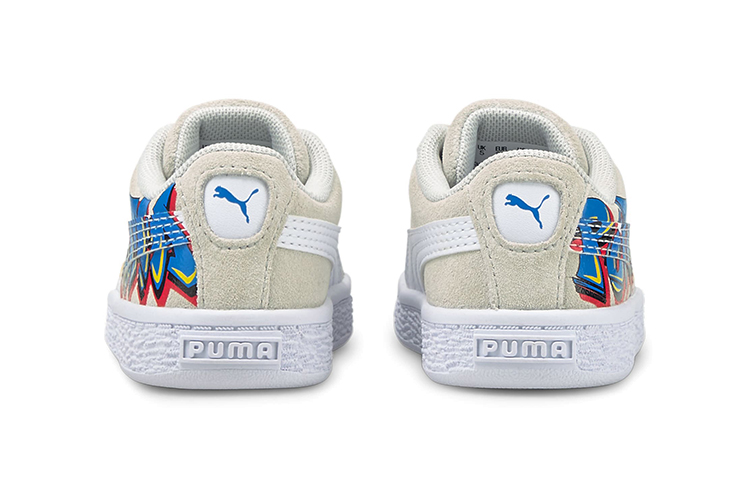 Lookbook (Toddler) Puma Suede Street Art 'Nimbus Cloud Nebulas Blue' 380891-02
