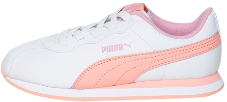 (Preschool) Puma Turin Ii Low Top Running Shoes White/Pink 366775-09 (Preschool) Puma Turin Ii Low Top Running Shoes White/Pink 366775-09