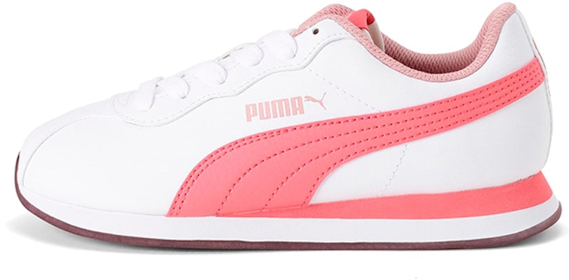 (Preschool) Puma Turin Ii Low Top Running Shoes Pink/White/Brown 366775-11 Buy (Preschool) Puma Turin Ii Low Top Running Shoes Pink/White/Brown 366775-11