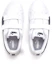 Lookbook (Toddler) Puma Up V Inf 'White Blue Velcro' 373603-06