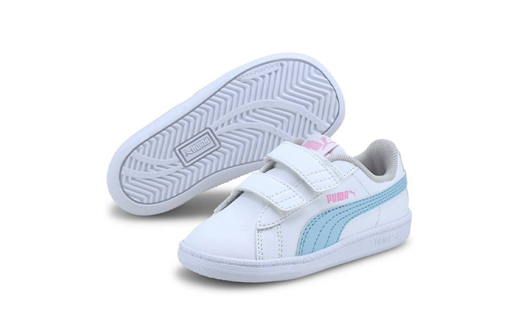 Purchase (Toddler) Puma Up V Inf 'White Blue Velcro' 373603-10
