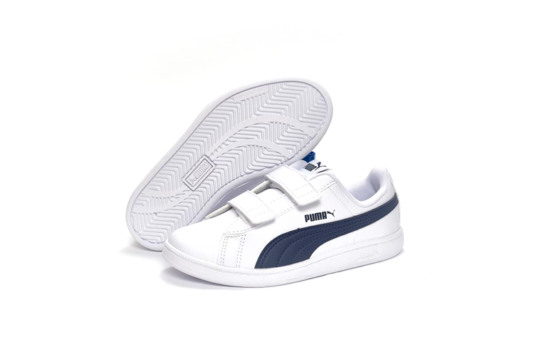 Purchase (Toddler) Puma Up V Inf 'White Blue Velcro' 373603-06