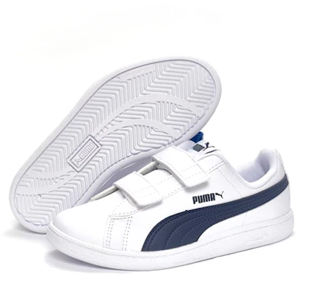 (Toddler) Puma Up V Inf 'White Blue Velcro' 373603-06 Purchase (Toddler) Puma Up V Inf 'White Blue Velcro' 373603-06
