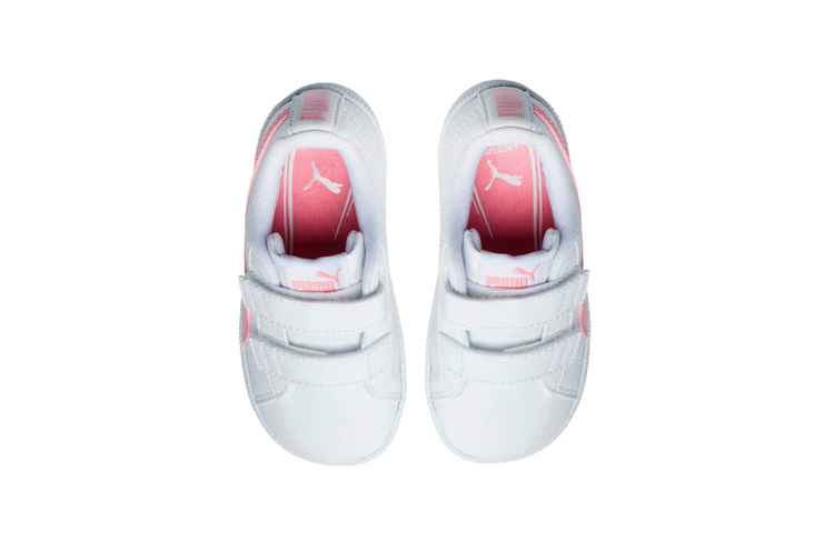 Lookbook (Toddler) Puma Up V Inf 'White Pink' 373603-03