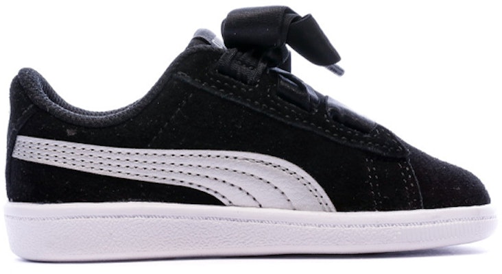 嬰童 Puma Vikky Ribbon AC 防滑透氣休閒板鞋 黑 Order 嬰童 Puma Vikky Ribbon AC 防滑透氣休閒板鞋 黑