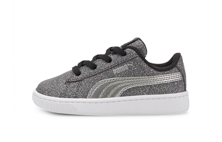 Buy (TD) Puma Vikky V2 Glitz 'Plata Negra' 370626-01