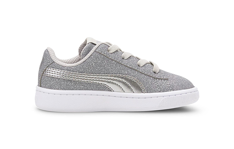 (TD) Puma Vikky V2 Glitz Casual Board Shoes Grey/White 圖 2